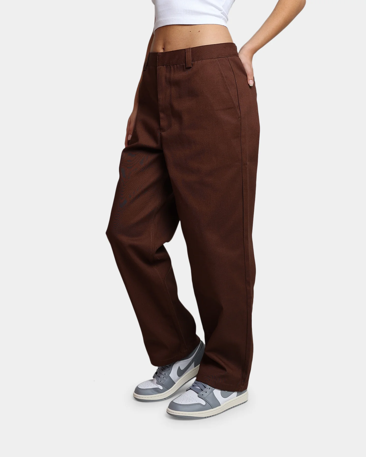 HUF Women's Skate Pants Clay - Image 4