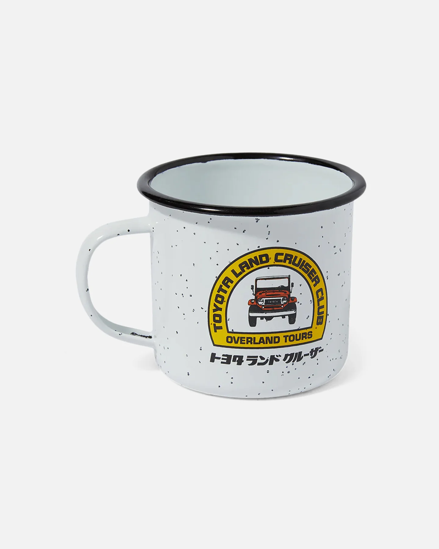 Huf X Toyota Land Cruiser Coffee Break Enamel Cup White - Image 5