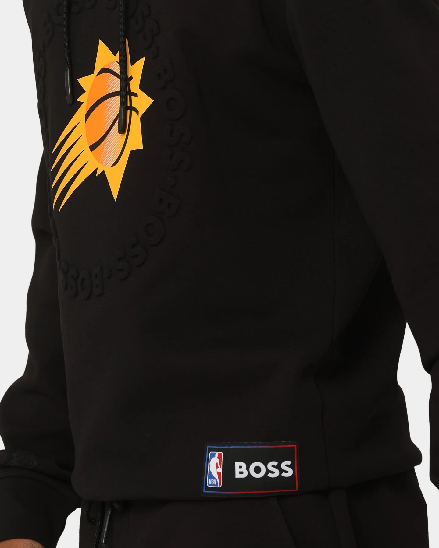 Hugo Boss Phoenix Suns Basic Hoodie Charcoal - Image 7