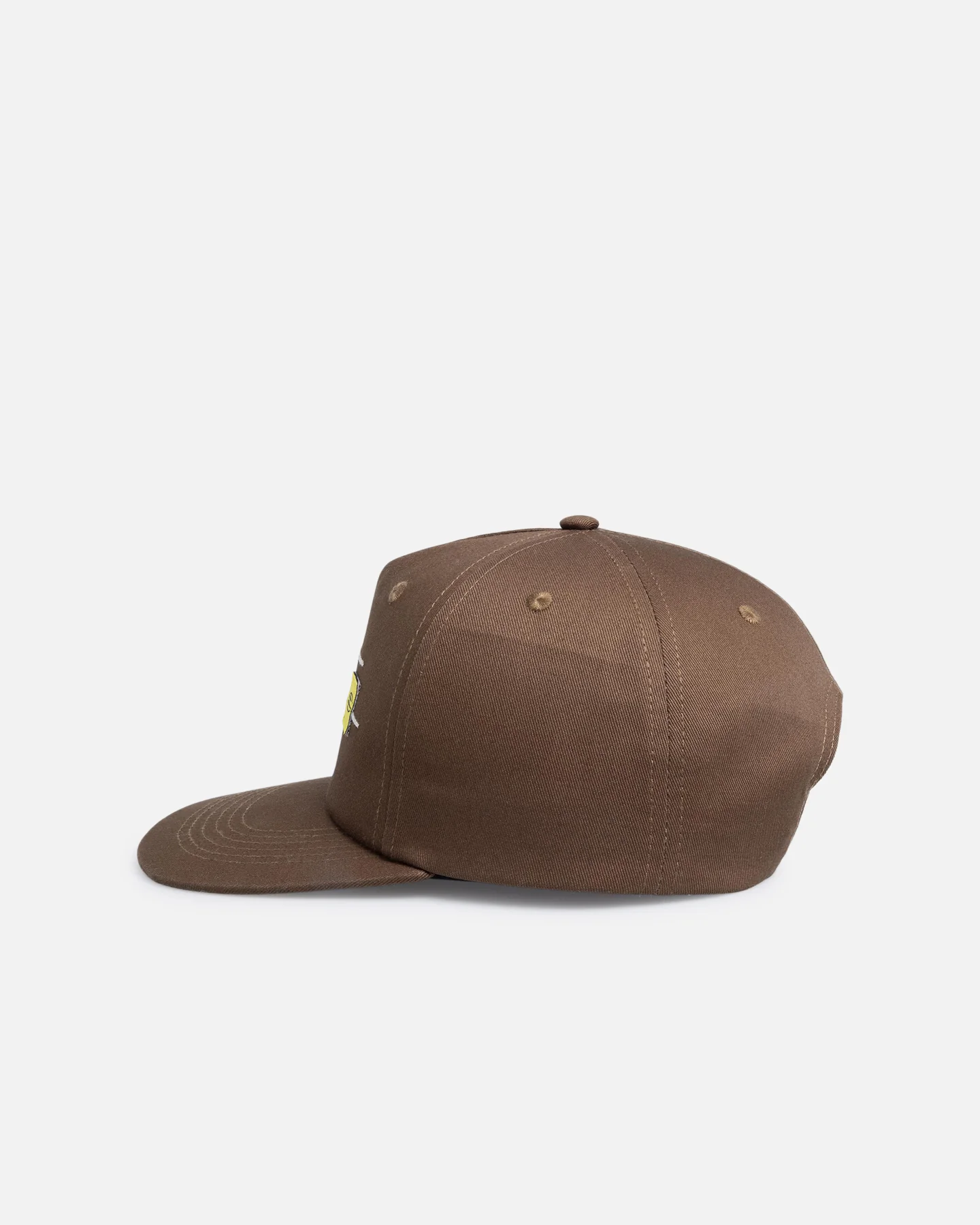 Loiter Hybrid Snapback Cap Brown - Image 5