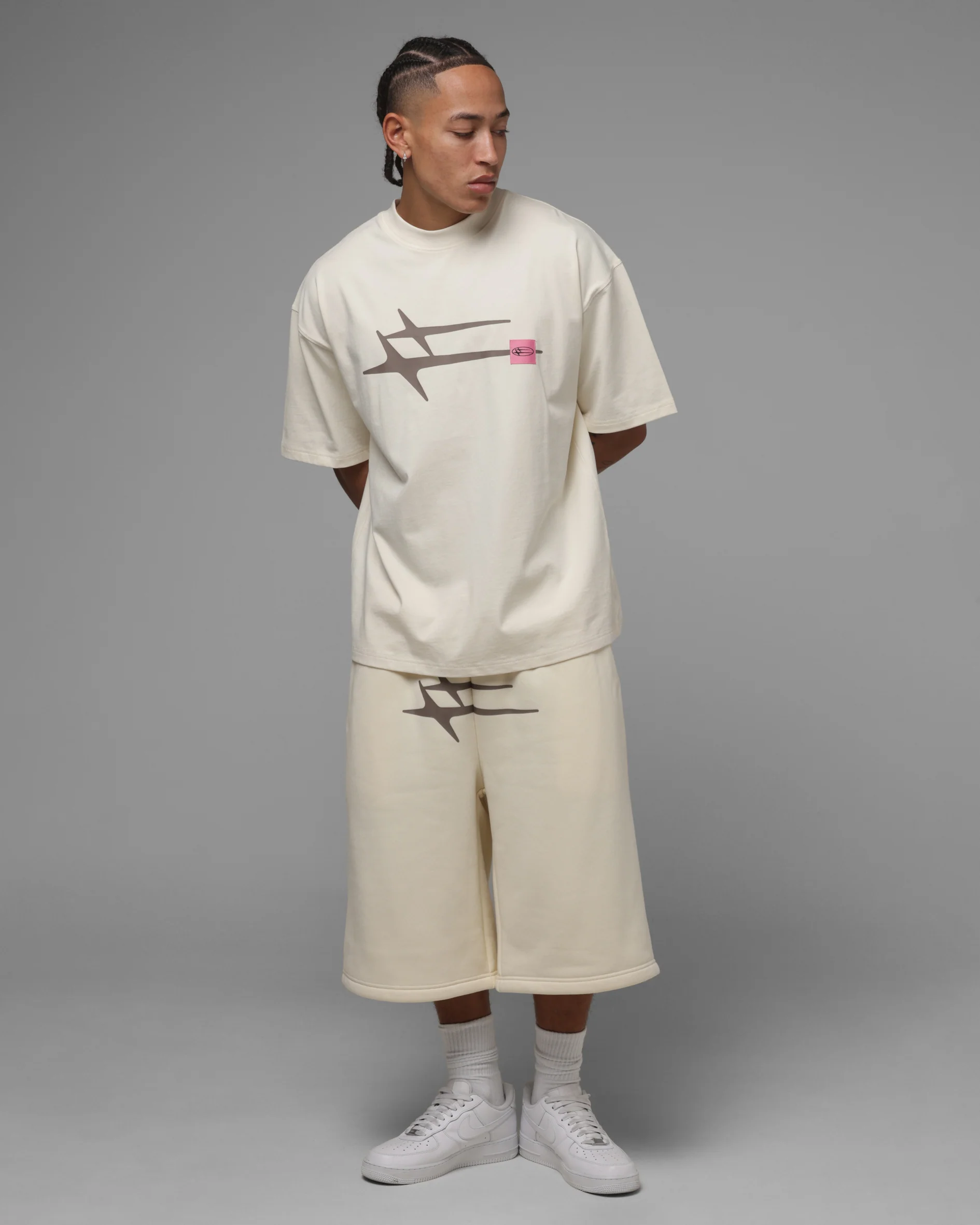 Loiter Hybrid Premium Shorts Brown - Image 2