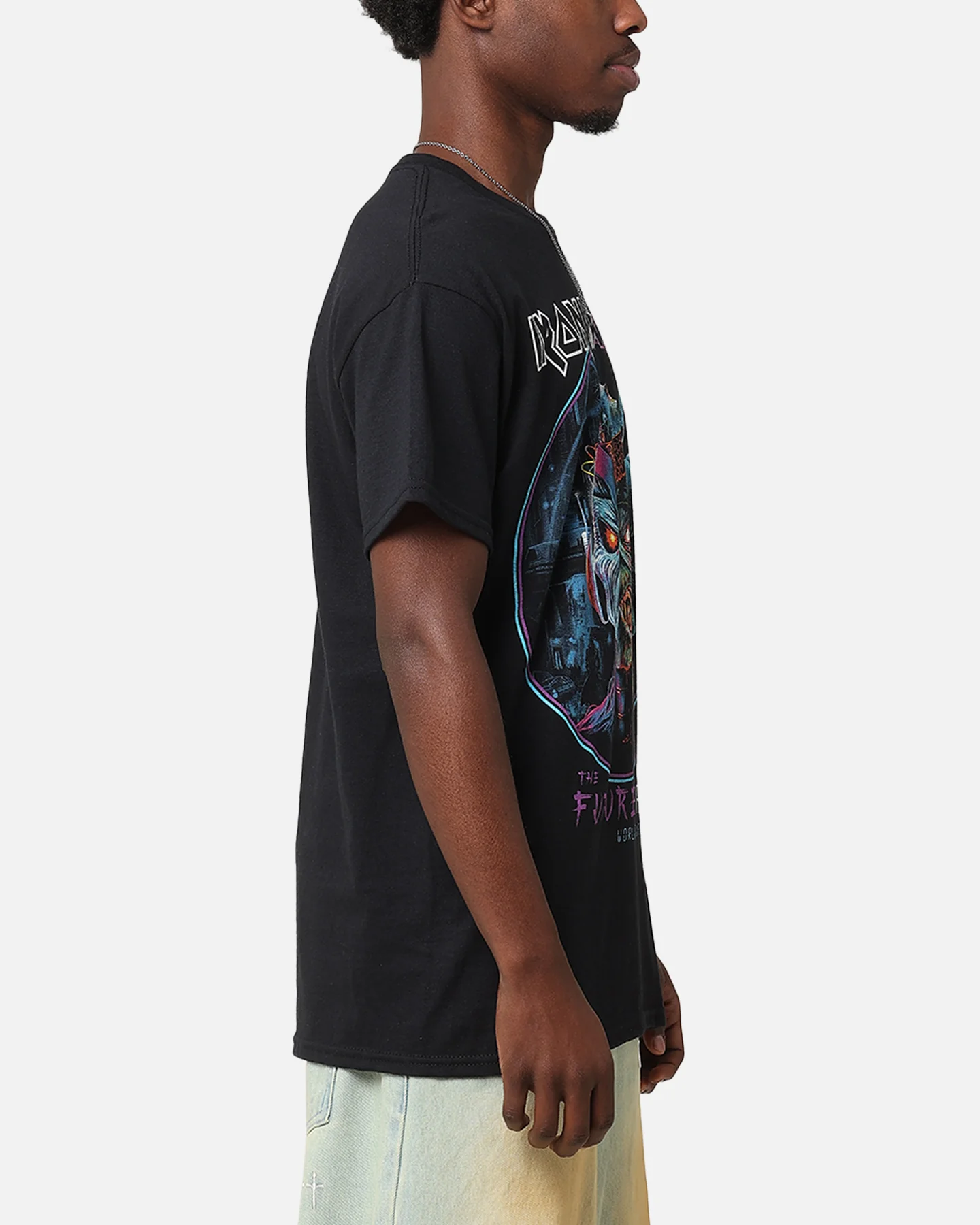 Iron Maiden Future Past Tour T-Shirt Black - Image 4