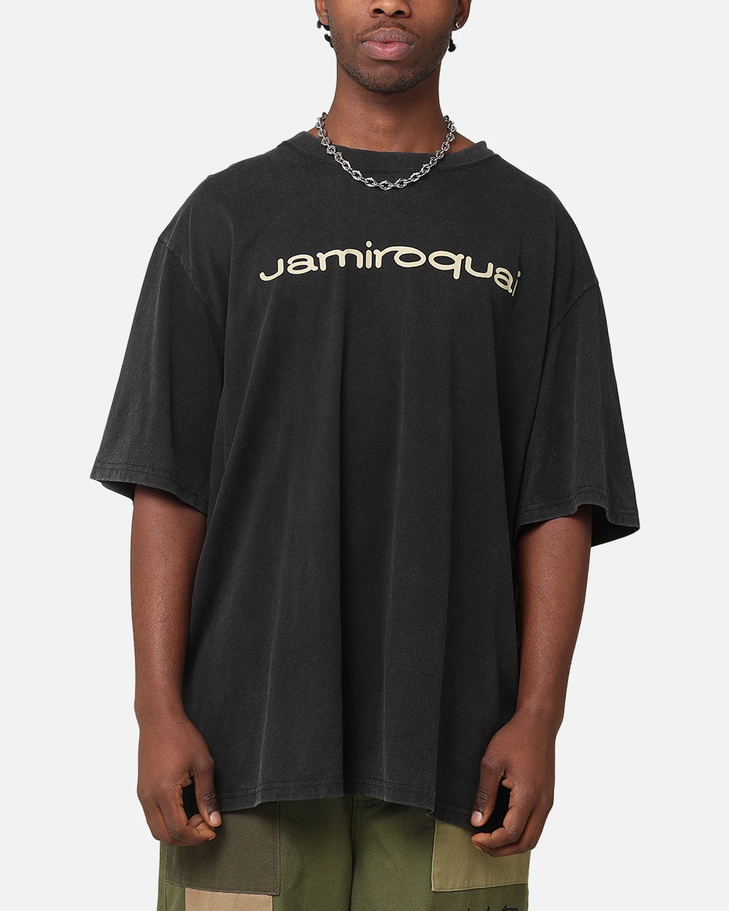 Jamiroquai Jamiroquai Vintage T-Shirt Washed Black - Image 2
