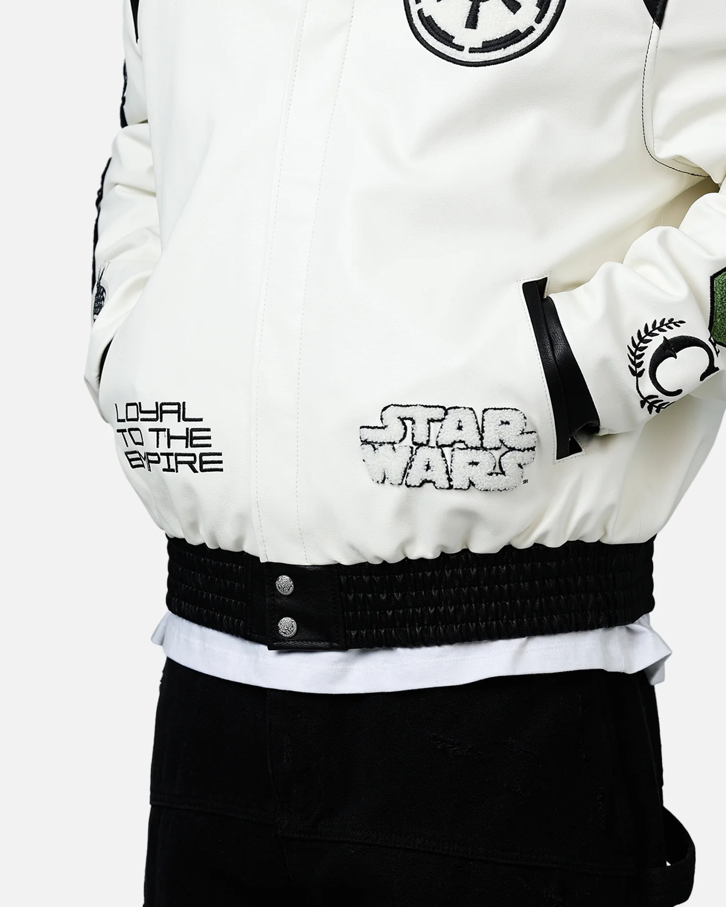 Jeff Hamilton X Star Wars Galactic Empire Jacket White/Black - Image 11