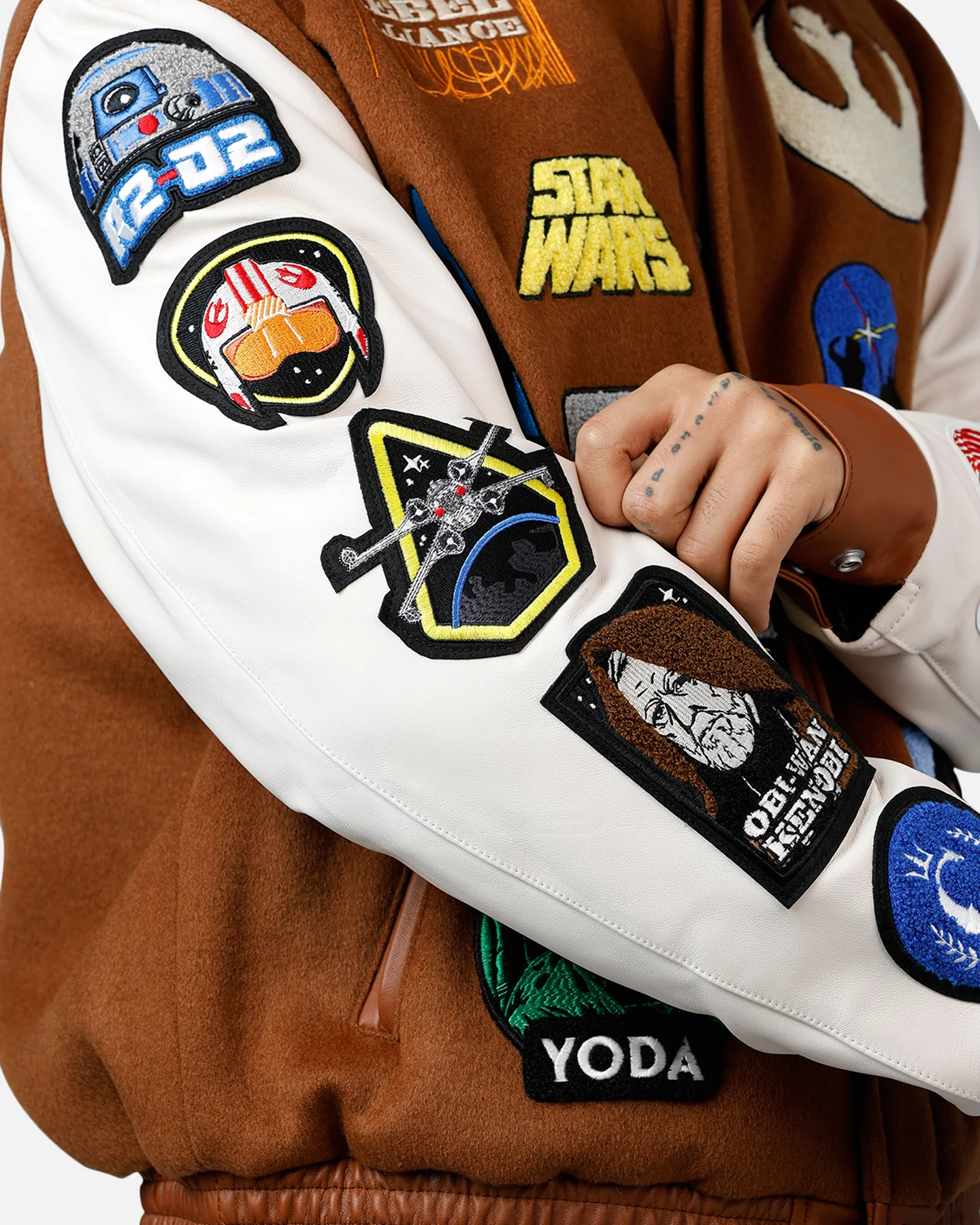 Jeff Hamilton X Star Wars Rebels Jacket Brown - Image 9