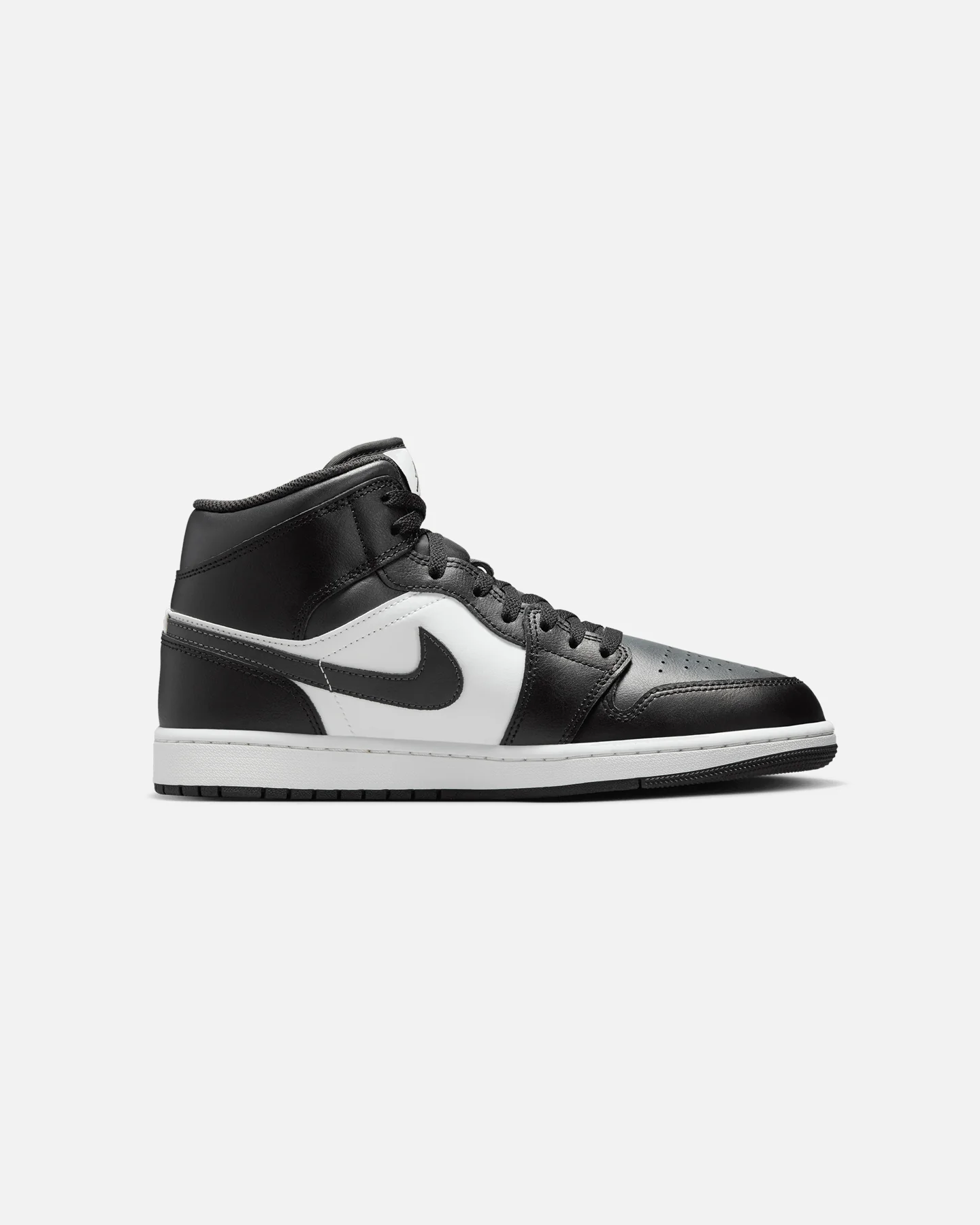 Jordan Air Jordan 1 Mid "Off Noir Toe"  Black/White - Image 4