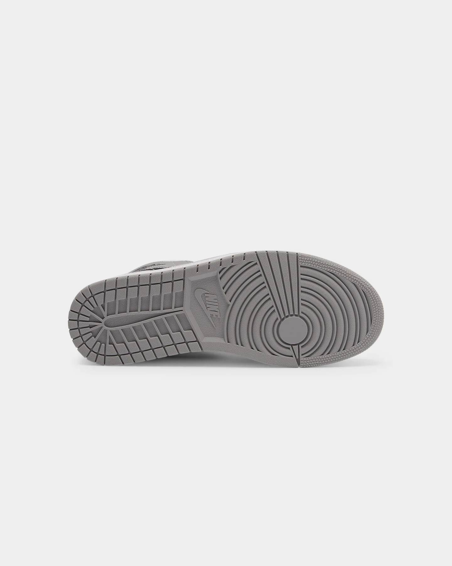 Jordan Men's Air Jordan 1 Mid 'Light Smoke Grey' Grey/Black/White - Image 5