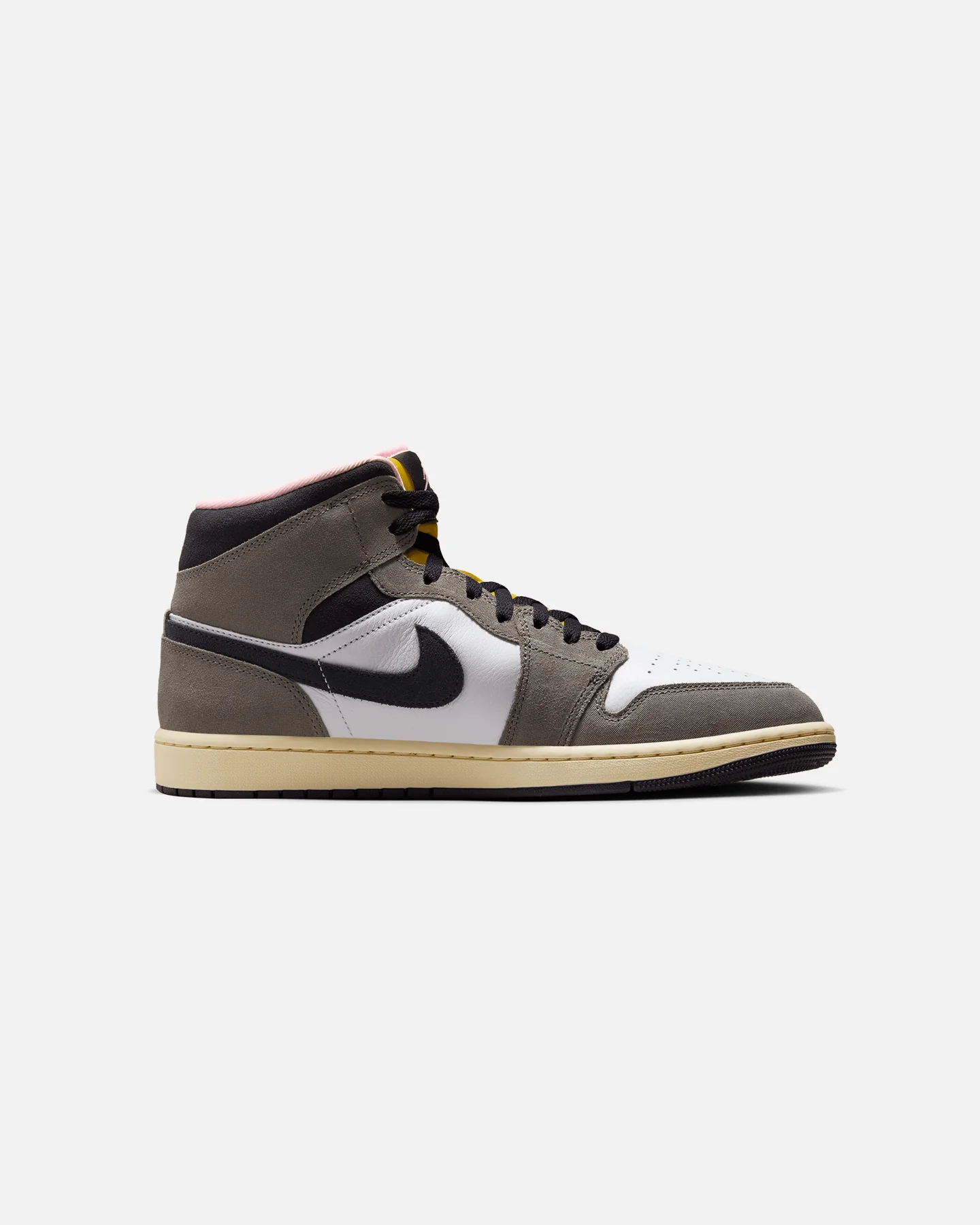 Jordan Air Jordan 1 Mid SE "Cave Stone" White/Grey - Image 4