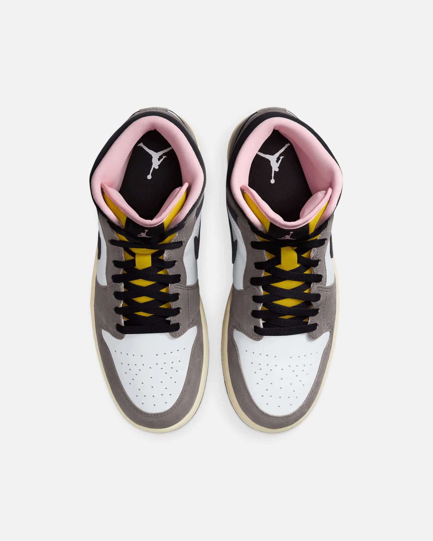 Jordan Air Jordan 1 Mid SE "Cave Stone" White/Grey - Image 7