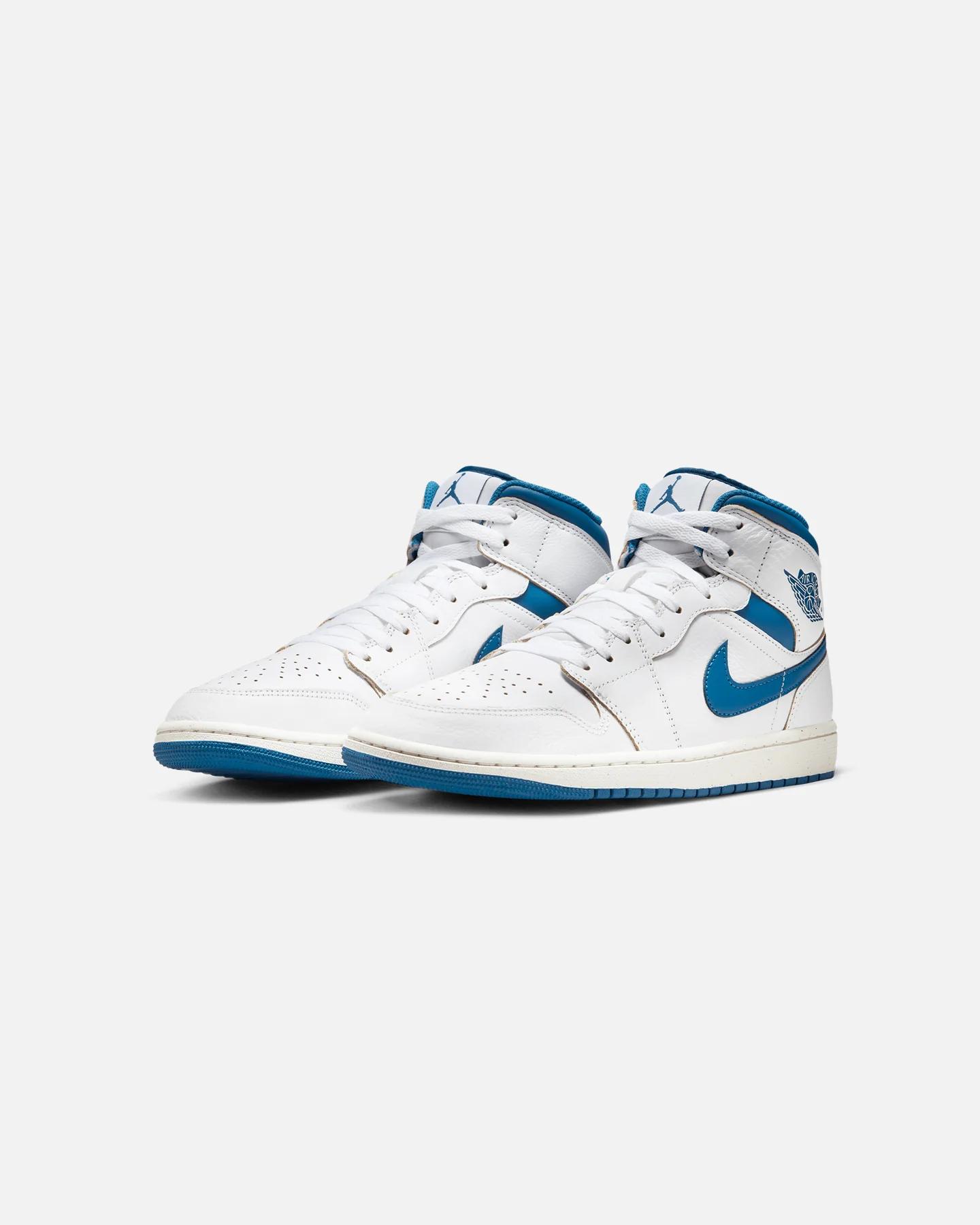 Jordan Air Jordan 1 Mid SE "Industrial Blue" White/Industrial Blue - Image 2