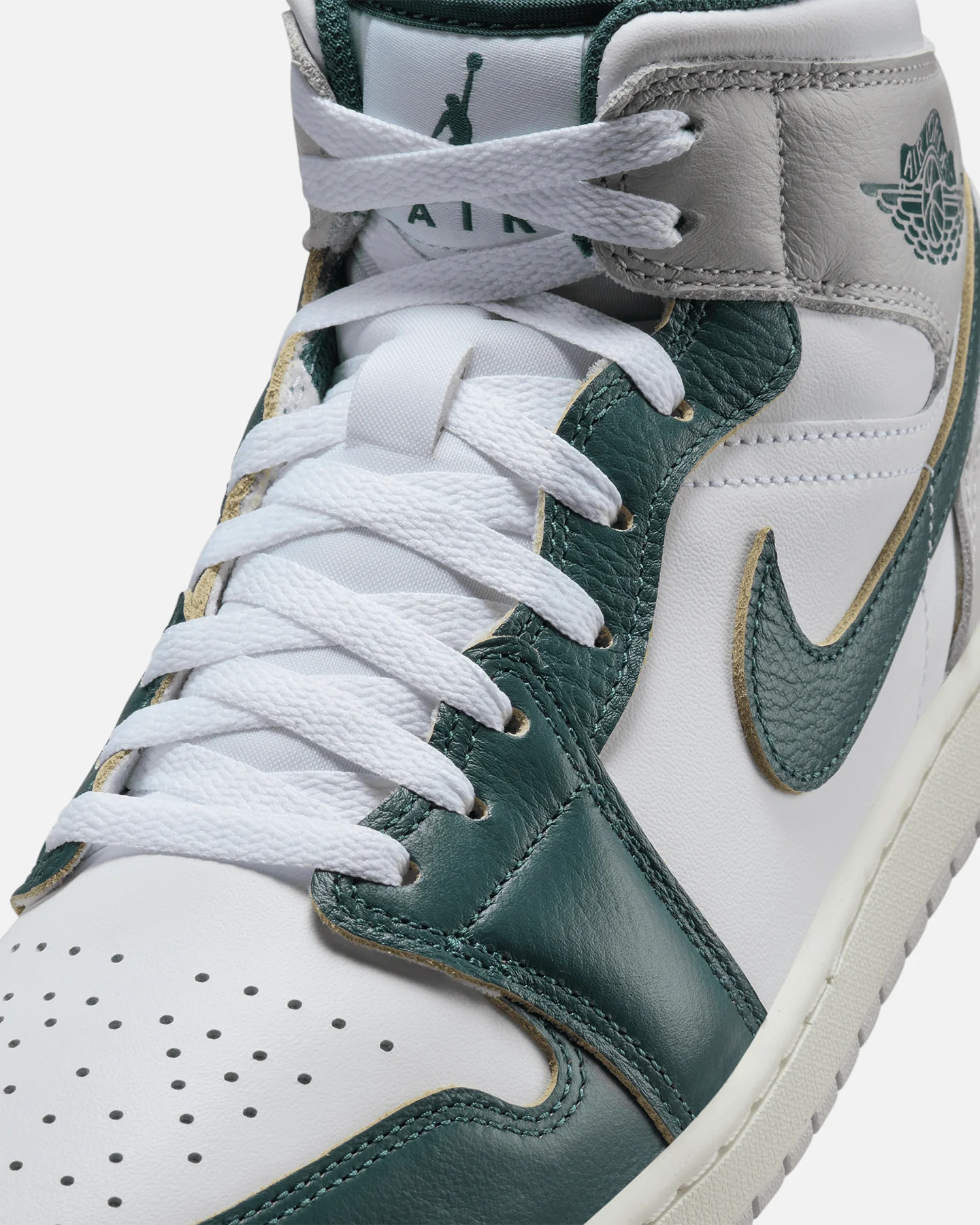 Jordan Air Jordan 1 Mid SE "Oxidised Green" White/Oxidized Green - Image 6