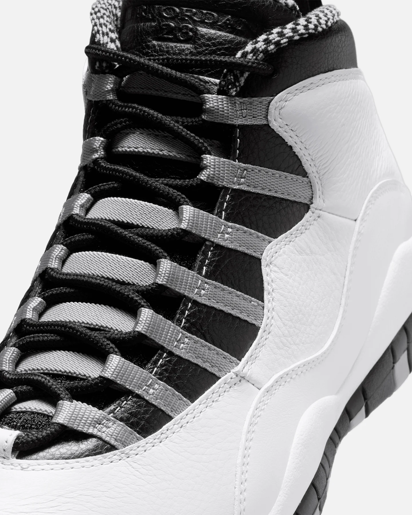 Jordan Air Jordan 10 Retro "Steel" White/Black - Image 6