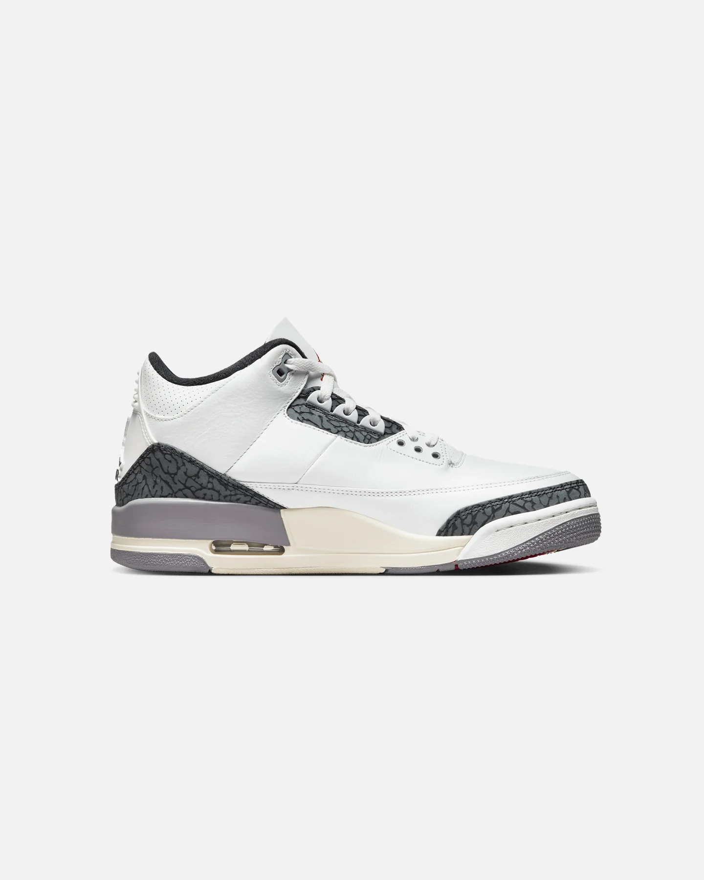 Jordan Air Jordan 3 Retro "Cement Grey" Summit White/Fire Red Cement - Image 4
