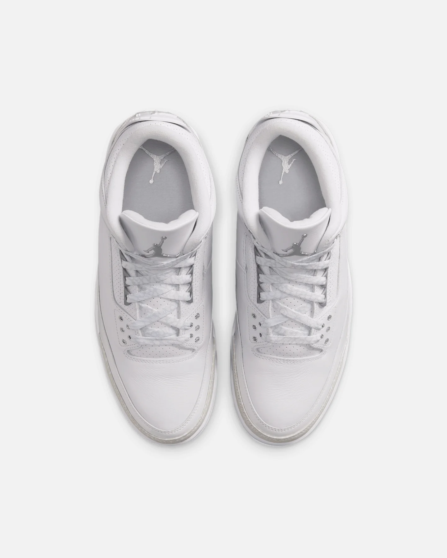 Jordan Air Jordan 3 Retro "Pure Money" White/Silver - Image 7