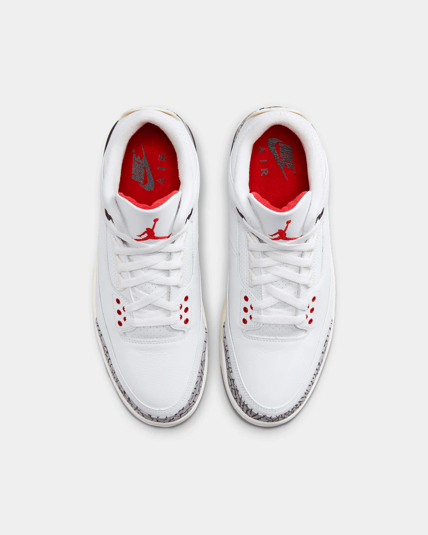 Jordan Air Jordan 3 Retro "White Cement Reimagined" Summit White/Fire Red/Cement Grey - Image 7