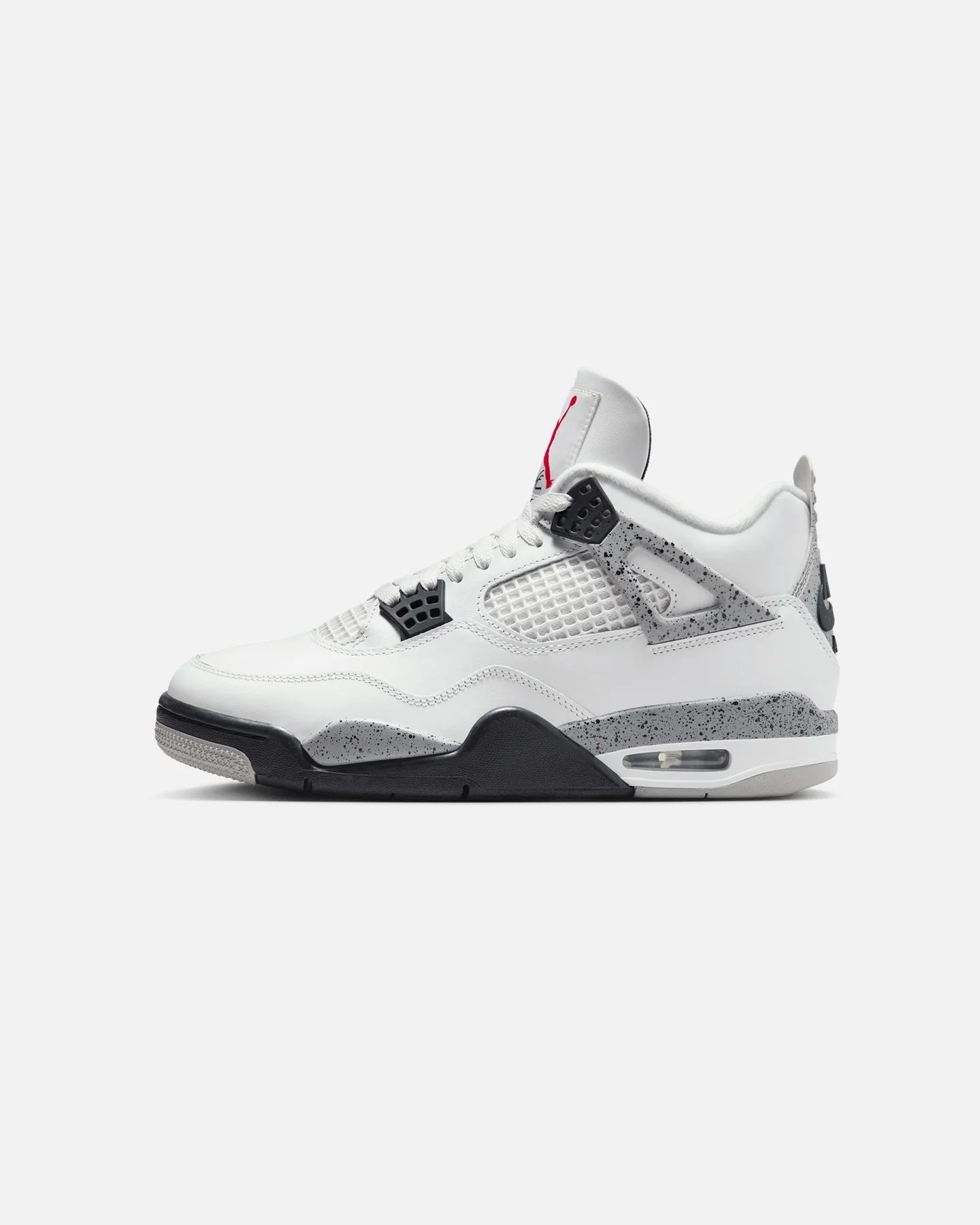 Jordan Air Jordan 4 Retro OG Remastered "White Cement" Summit White/Fire Red/Cement Grey