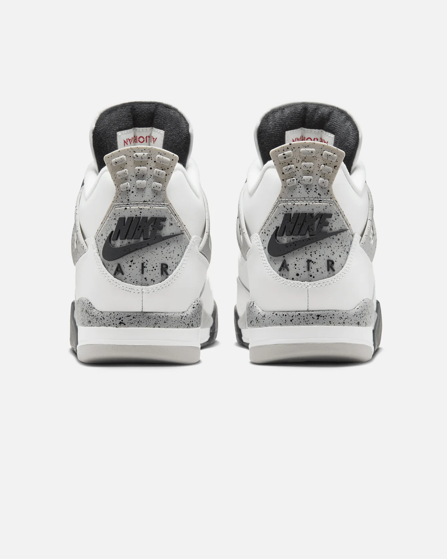 Jordan Air Jordan 4 Retro OG Remastered "White Cement" Summit White/Fire Red/Cement Grey - Image 3