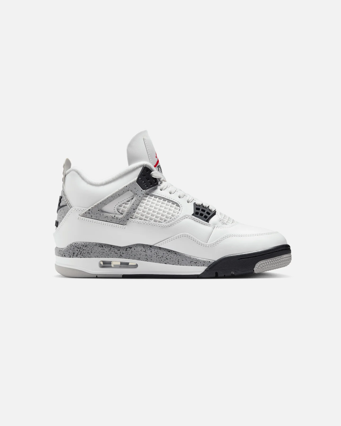 Jordan Air Jordan 4 Retro OG Remastered "White Cement" Summit White/Fire Red/Cement Grey - Image 4
