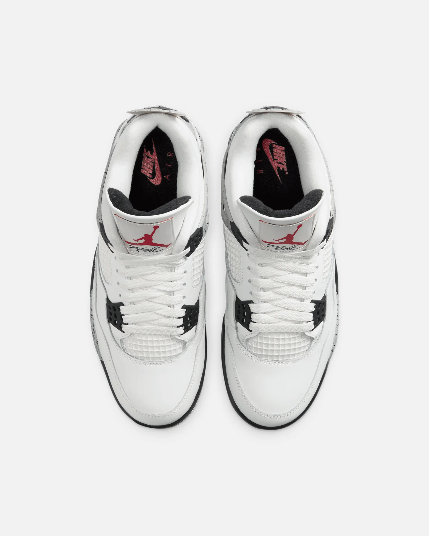 Jordan Air Jordan 4 Retro OG Remastered "White Cement" Summit White/Fire Red/Cement Grey - Image 7