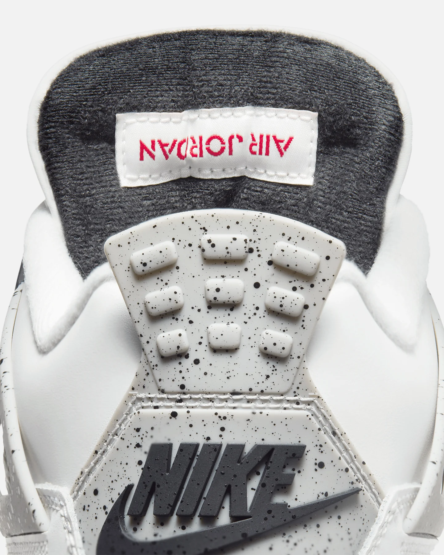 Jordan Air Jordan 4 Retro OG Remastered "White Cement" Summit White/Fire Red/Cement Grey - Image 9