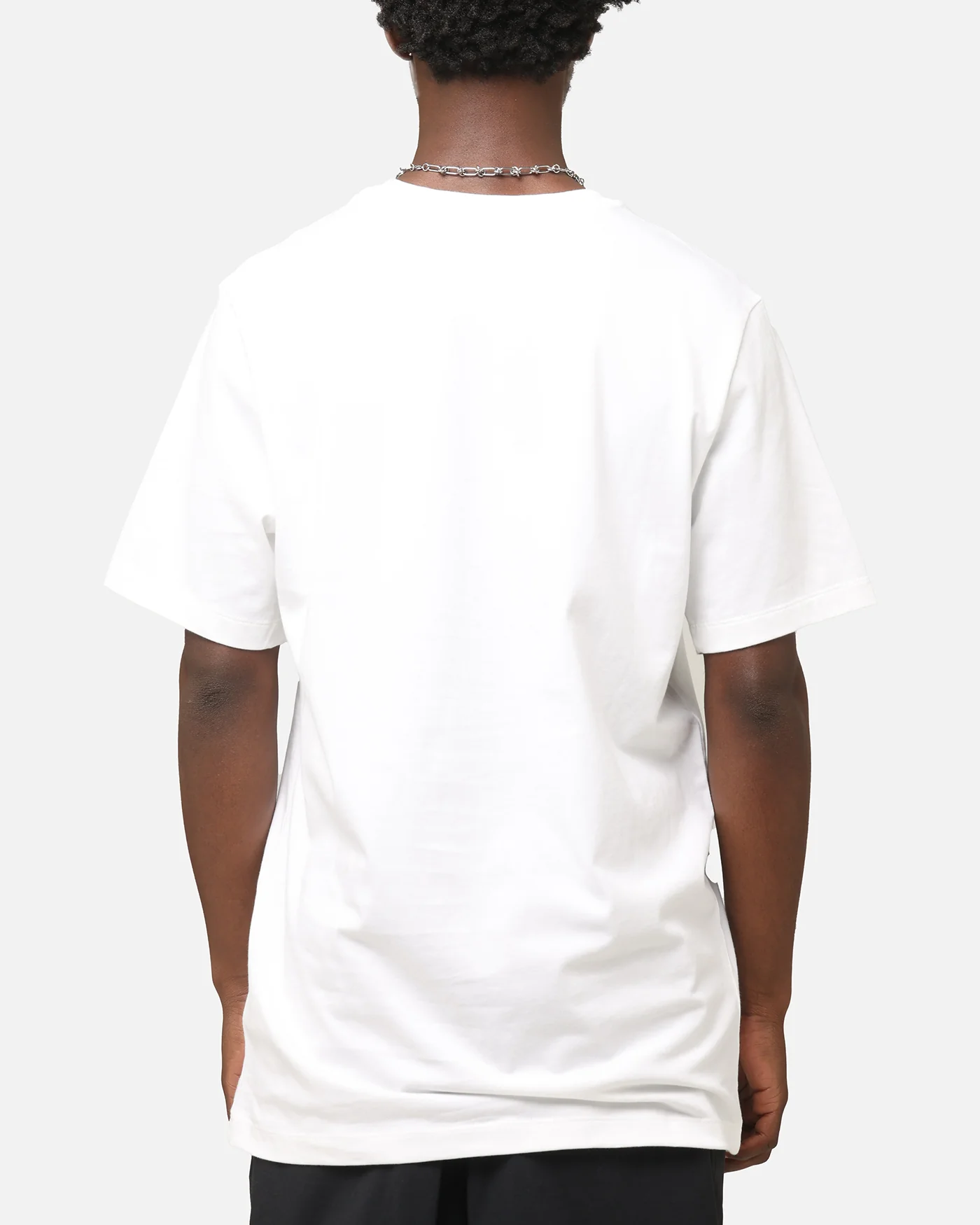 Jordan Air Stretch Crewneck T-Shirt White/Black - Image 3