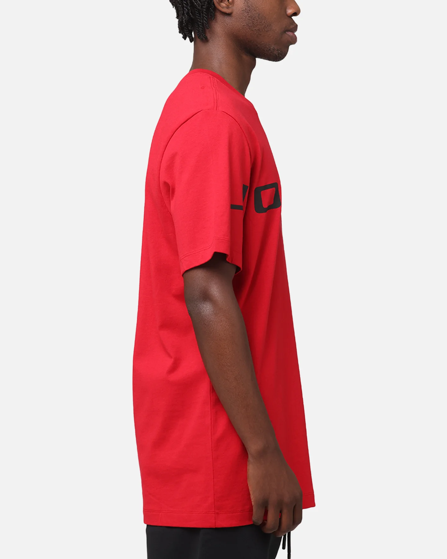 Jordan Air Stretch Crewneck T-Shirt Gym Red/Black/White - Image 4