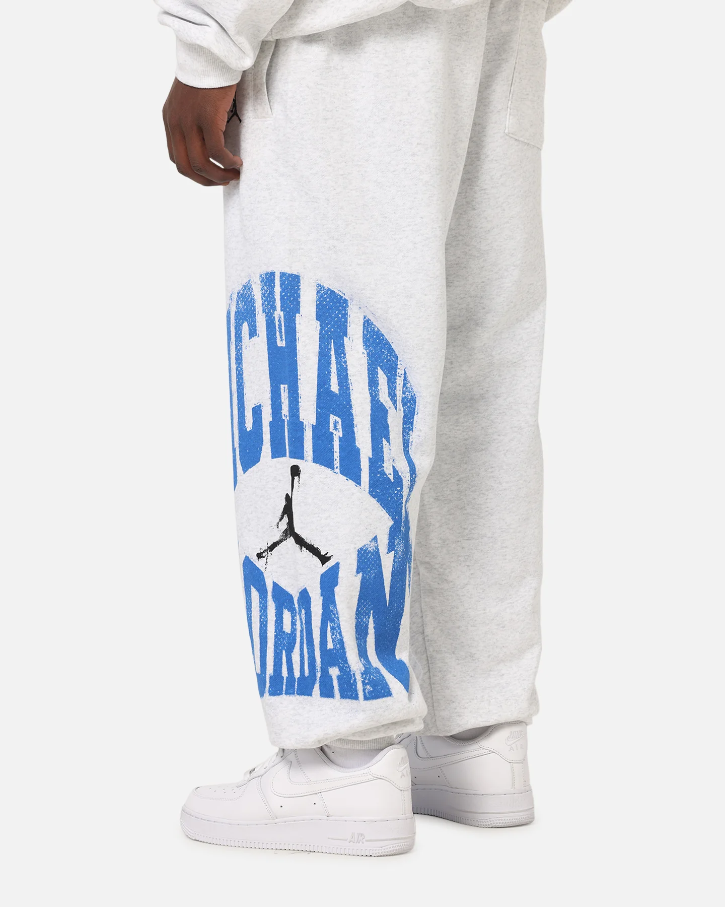 Jordan Brooklyn Collegiate Pants Birch Heather/Black - Image 4