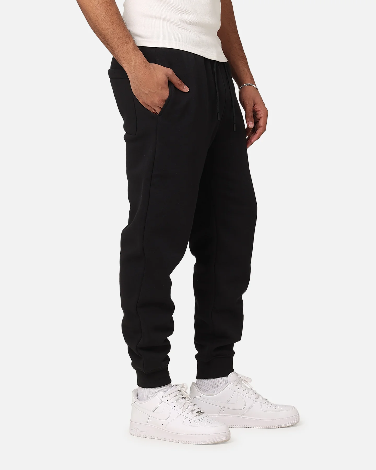 Jordan Brooklyn Fleece Pant Black/White - Image 5