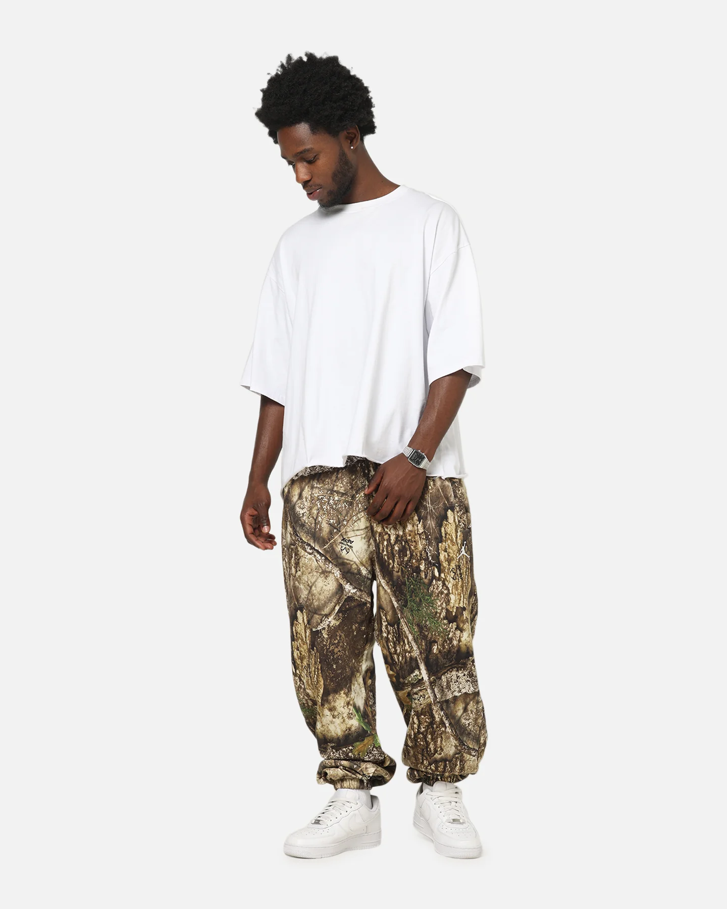 Jordan Brooklyn Fleece Realtree Pants Medium Olive/Sail - Image 2