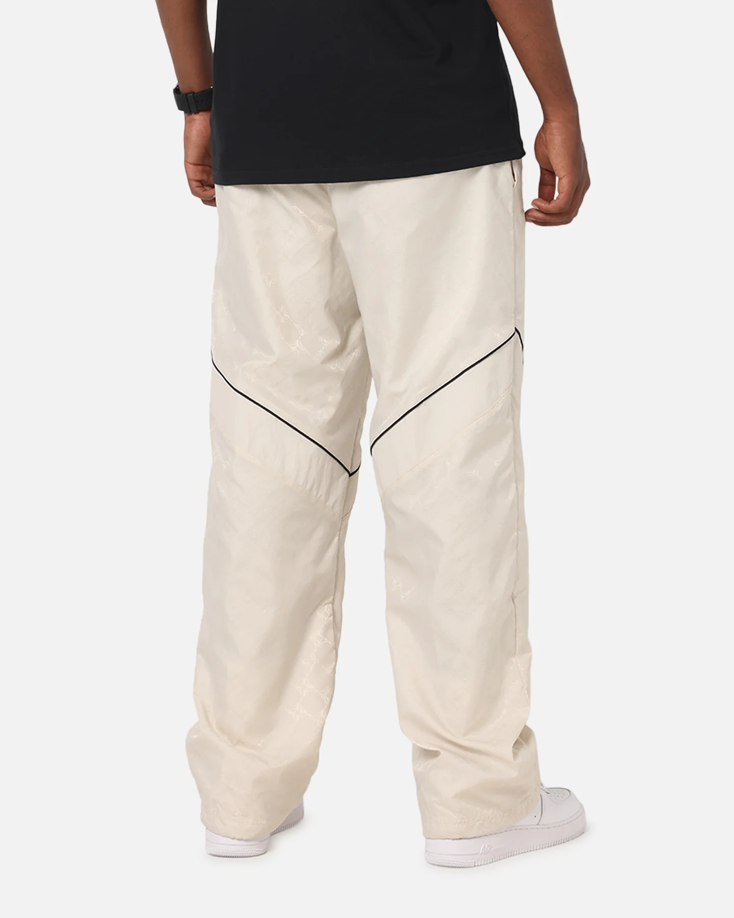 Jordan Brooklyn Printed Draft Pants Lt Orewood Brown - Image 6