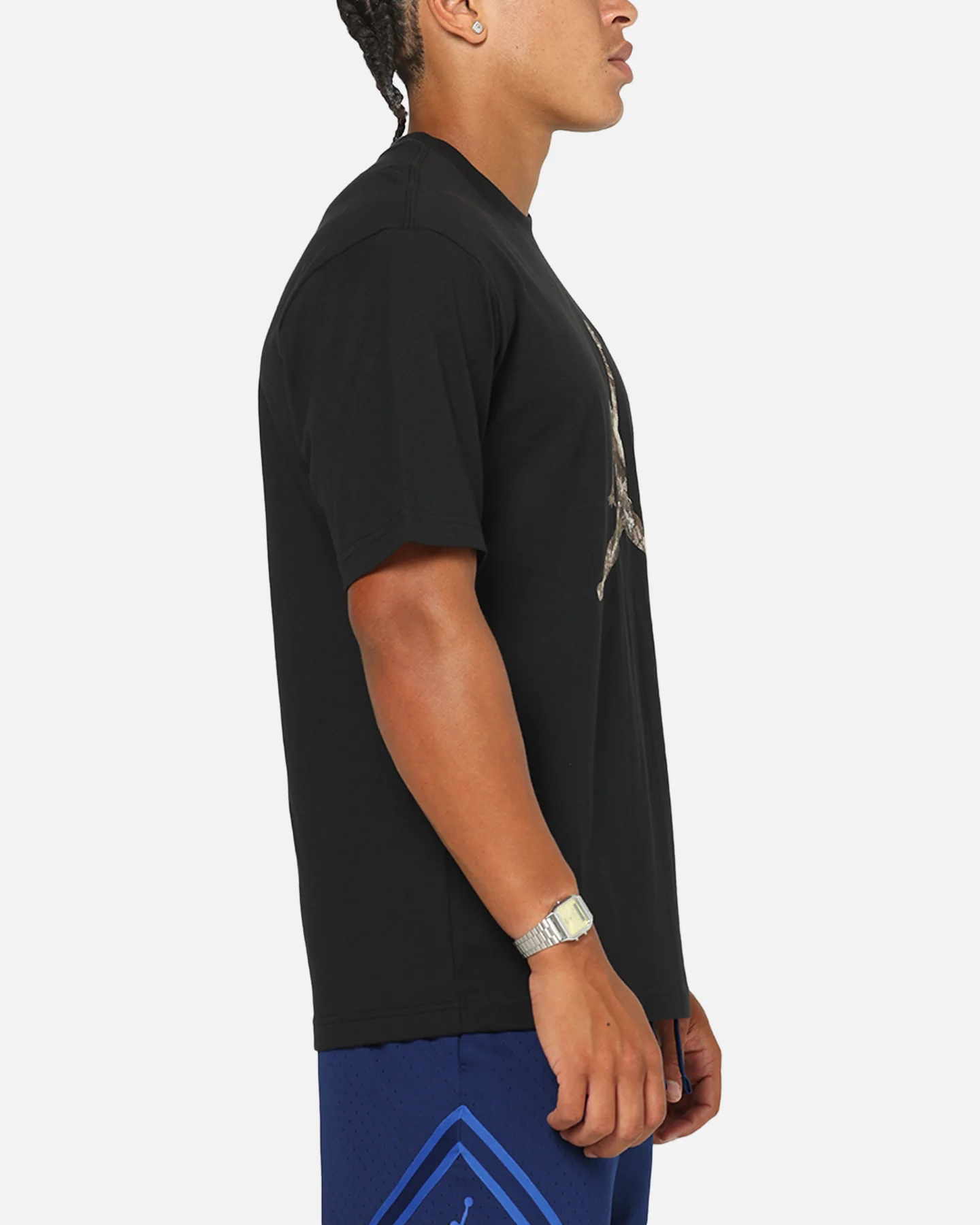 Jordan Brooklyn Realtree Jumpman T-Shirt Black/Sail - Image 4