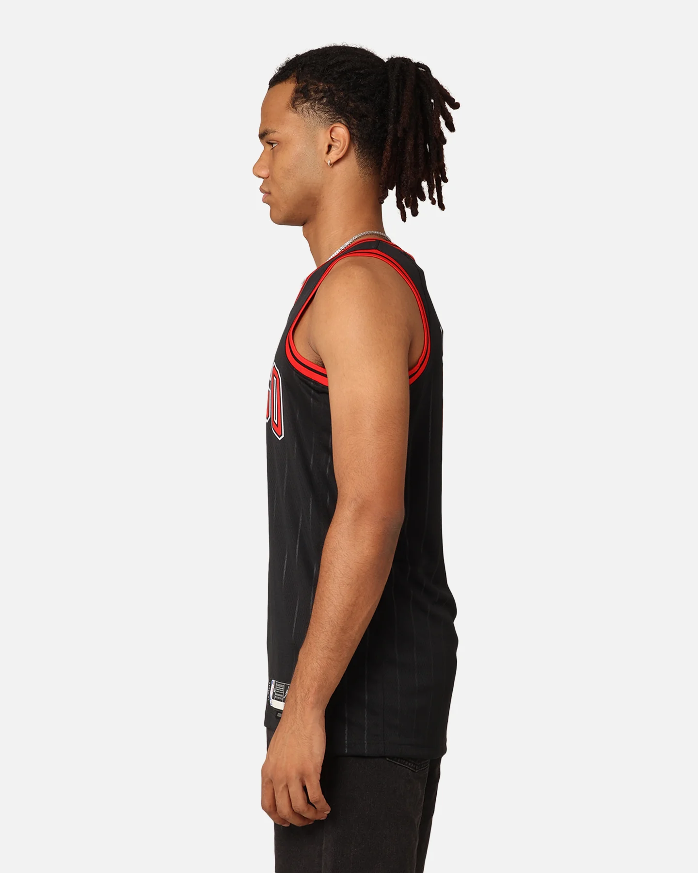 Jordan Chicago Bulls Zach LaVine Statement Edition Dri-FIT Swingman Jersey Black - Image 7