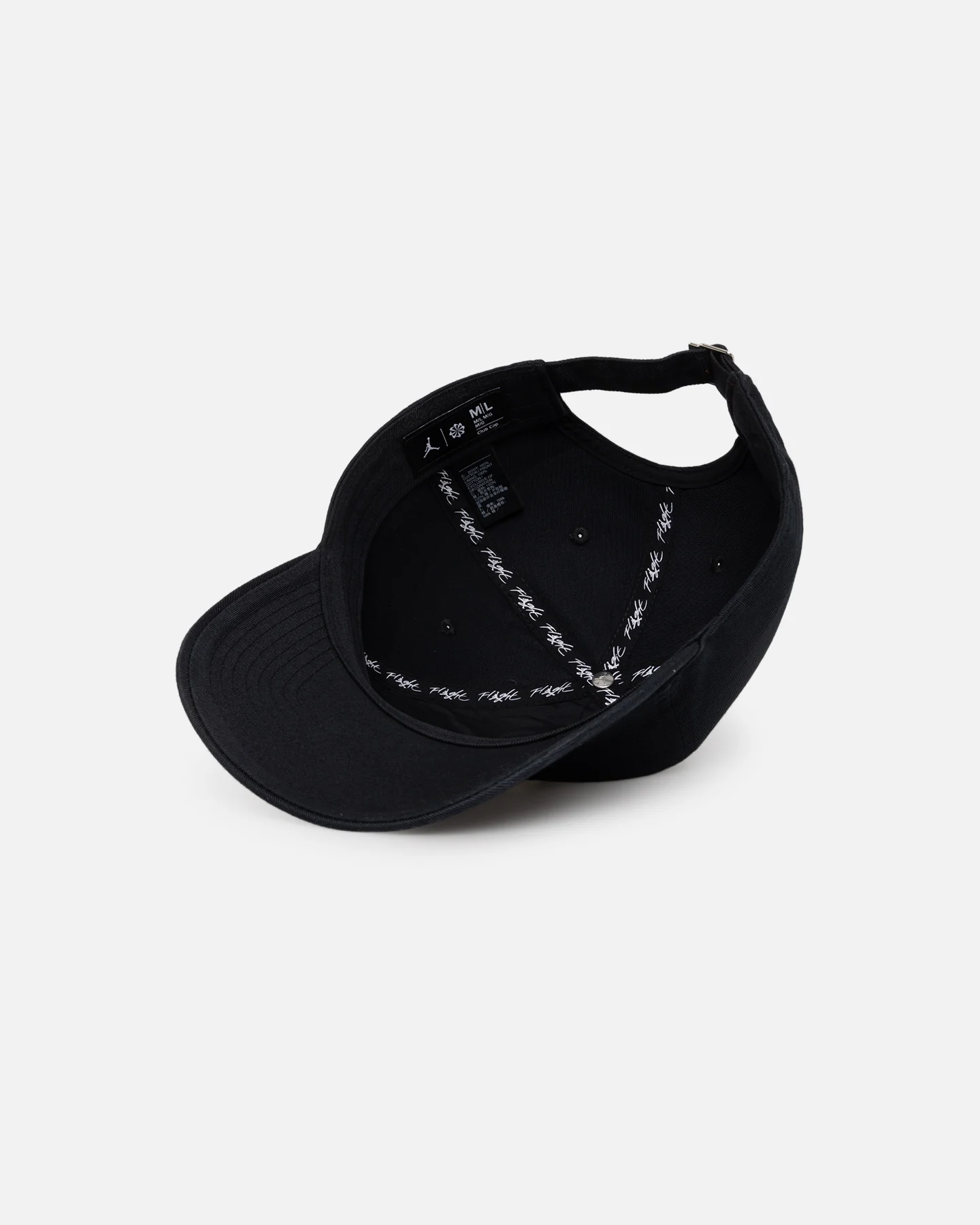 Jordan Club Patch Strapback Cap Black/Sail - Image 6