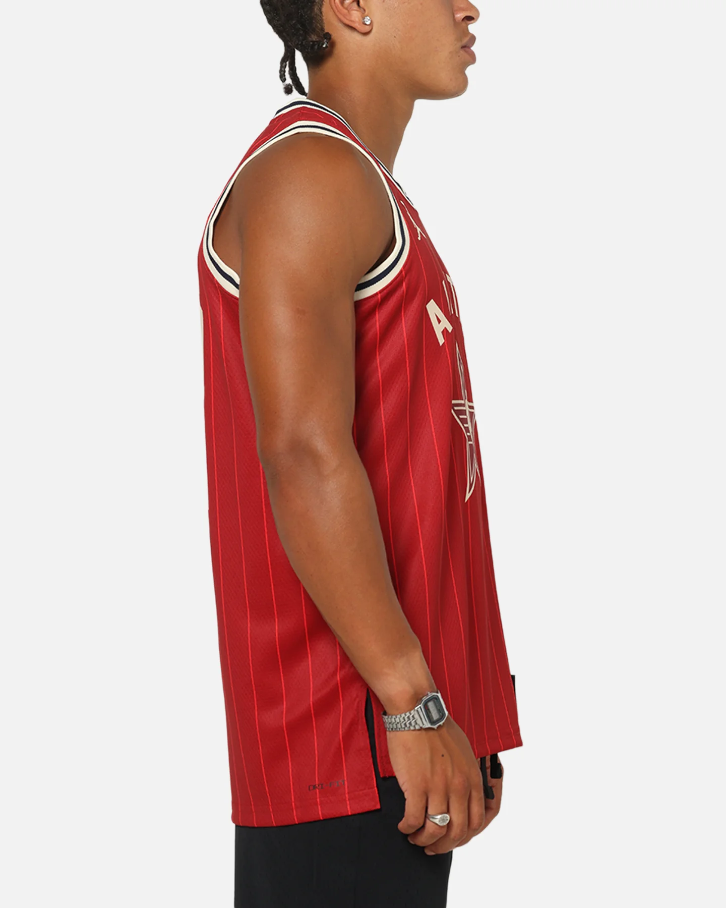 Jordan Donovan Mitchell All-Star 73rd Anniversary Swingman Jersey Team Crimson - Image 5