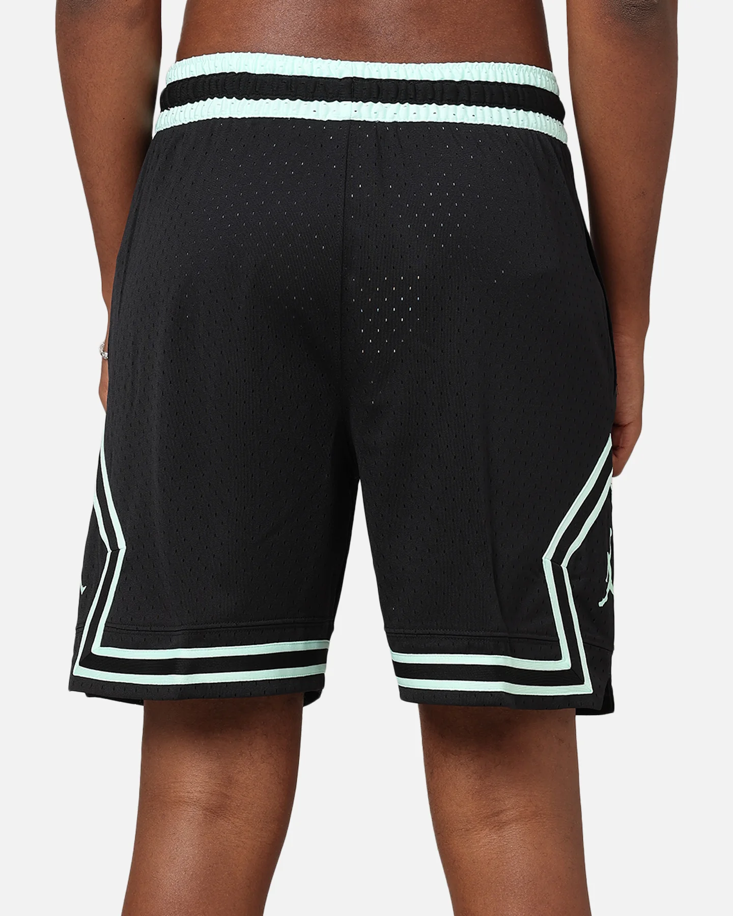 Jordan Dri-Fit Diamond Shorts Black/Mint - Image 8