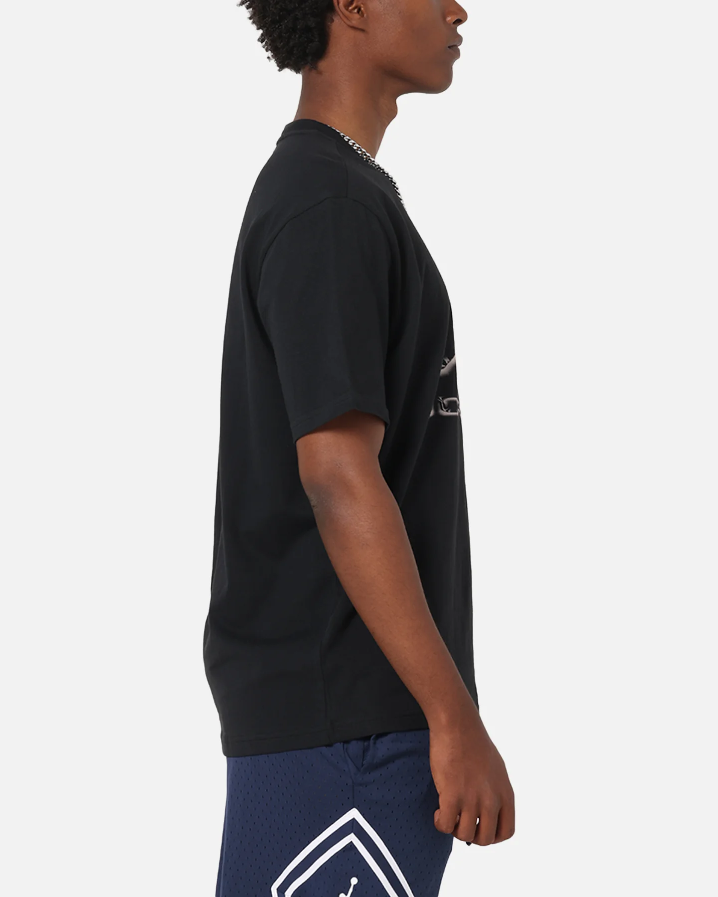 Jordan Dri-FIT Sport Brand T-Shirt Black/White - Image 4