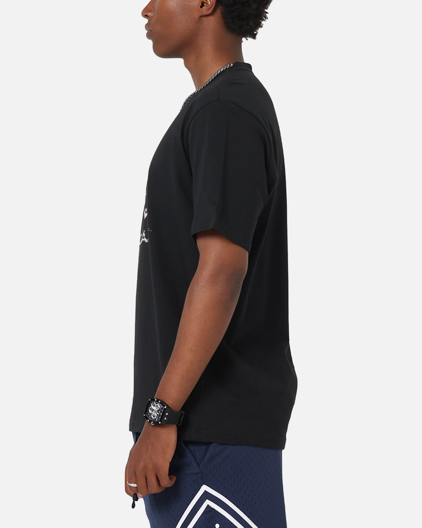 Jordan Dri-FIT Sport Brand T-Shirt Black/White - Image 5