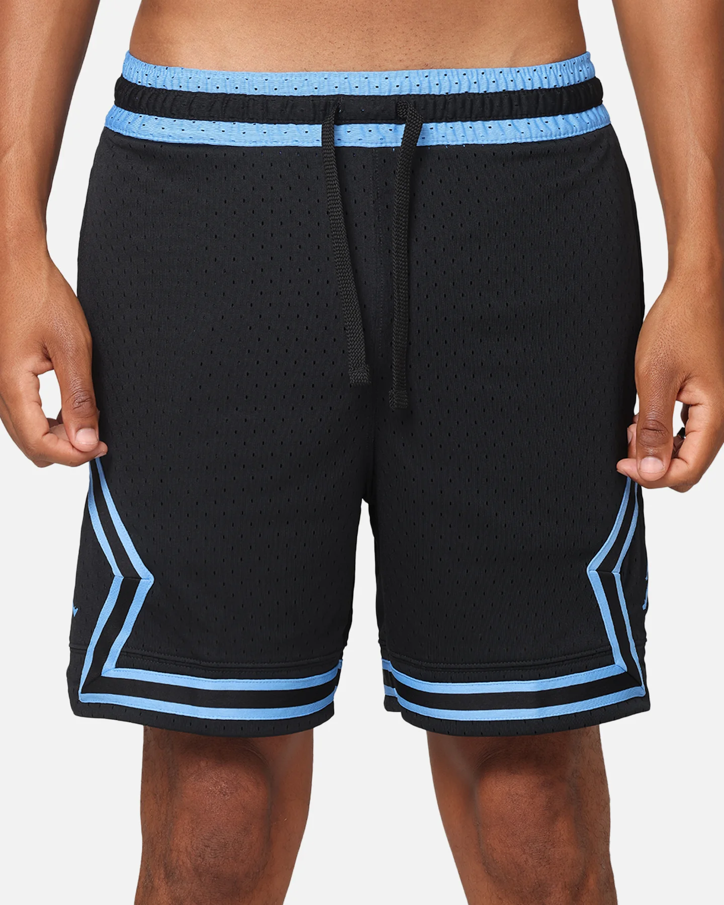 Jordan Dri-FIT Sport Diamond Shorts Black/Blue - Image 7