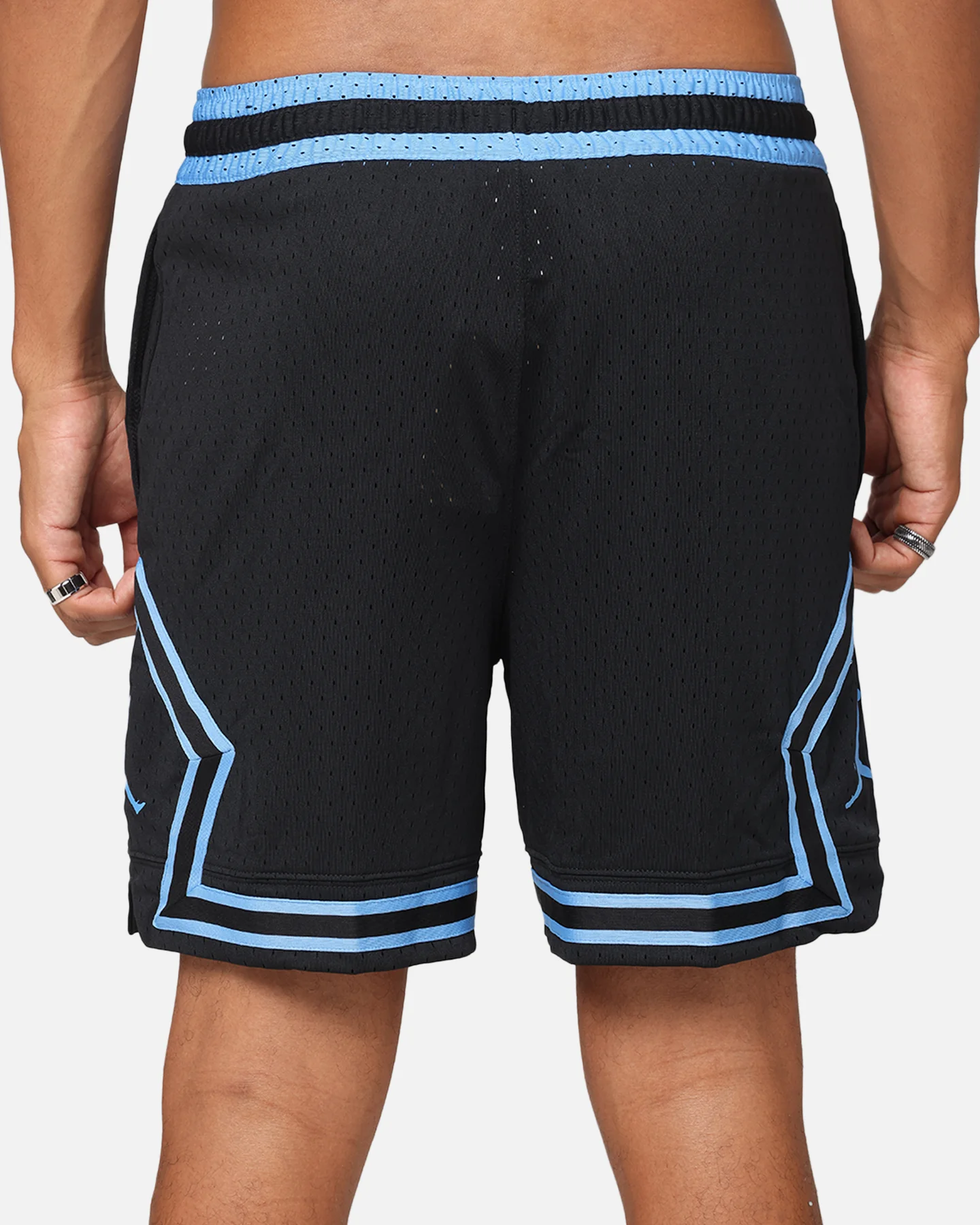 Jordan Dri-FIT Sport Diamond Shorts Black/Blue - Image 8