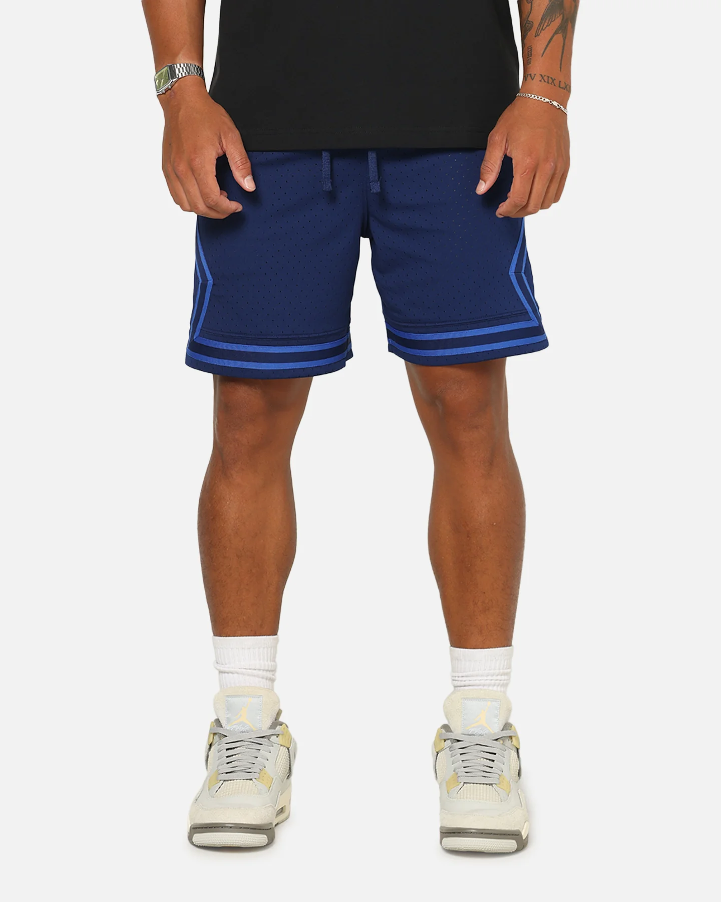Jordan Dri-FIT Sport Diamond Shorts Blue Void/Game Royal - Image 5