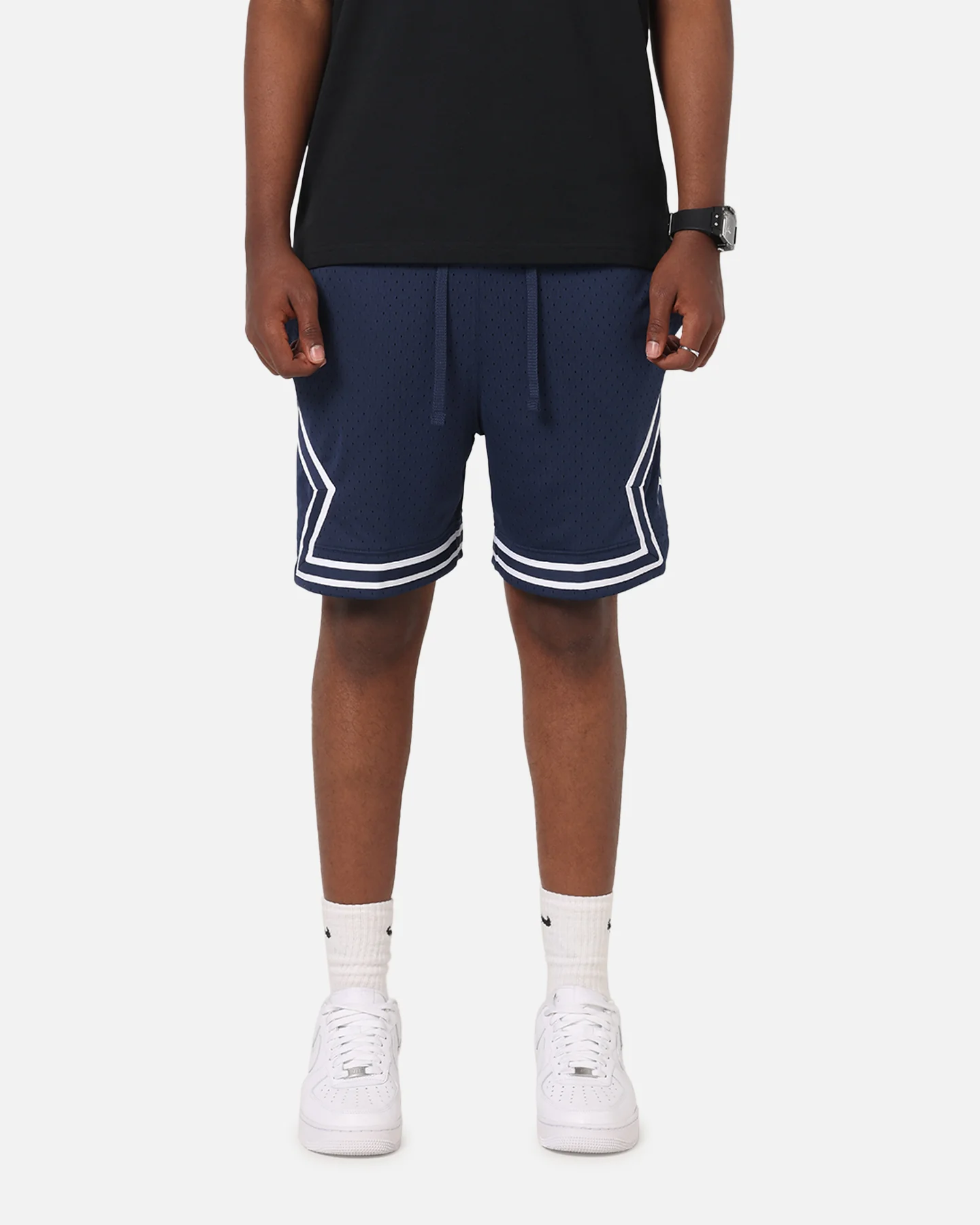 Jordan Dri-FIT Sport Diamond Shorts Midnight Navy/White - Image 6