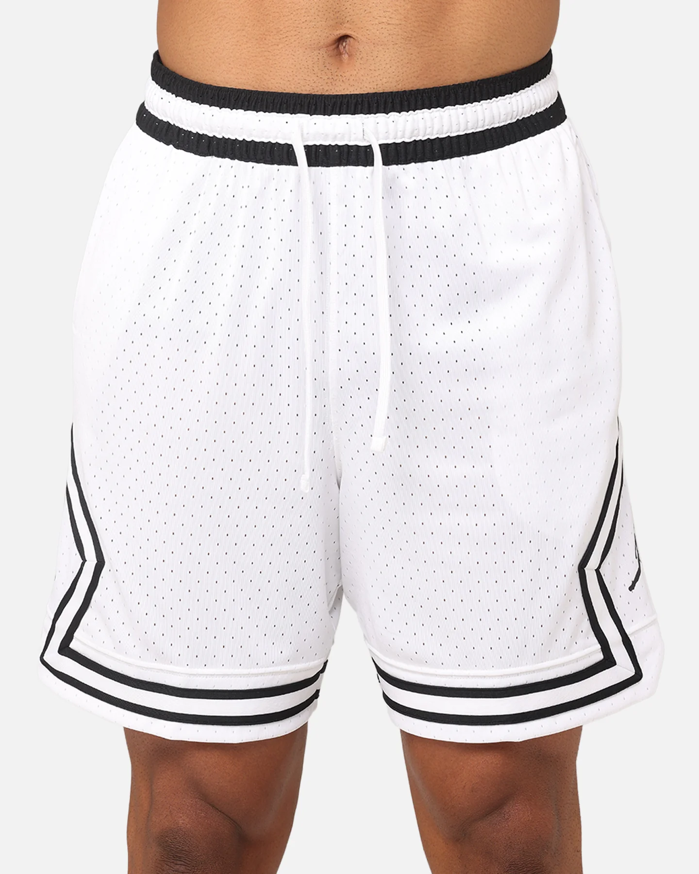 Jordan Dri-FIT Sport Diamond Shorts White/Black/Black - Image 7