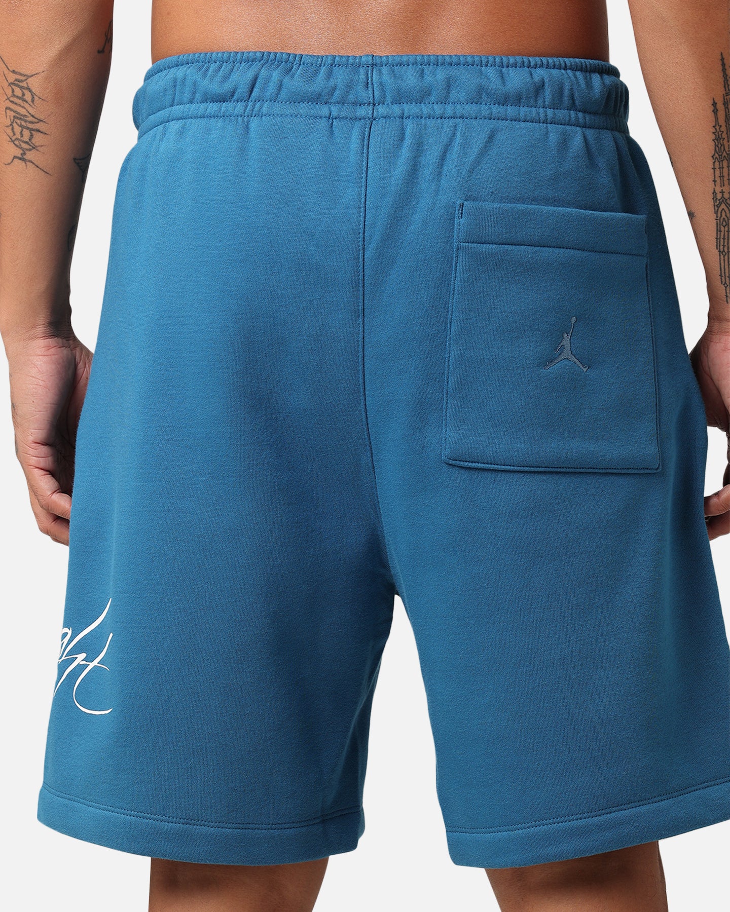 Jordan Essential Brooklyn Fleece Harbour Shorts Industrial Blue - Image 7