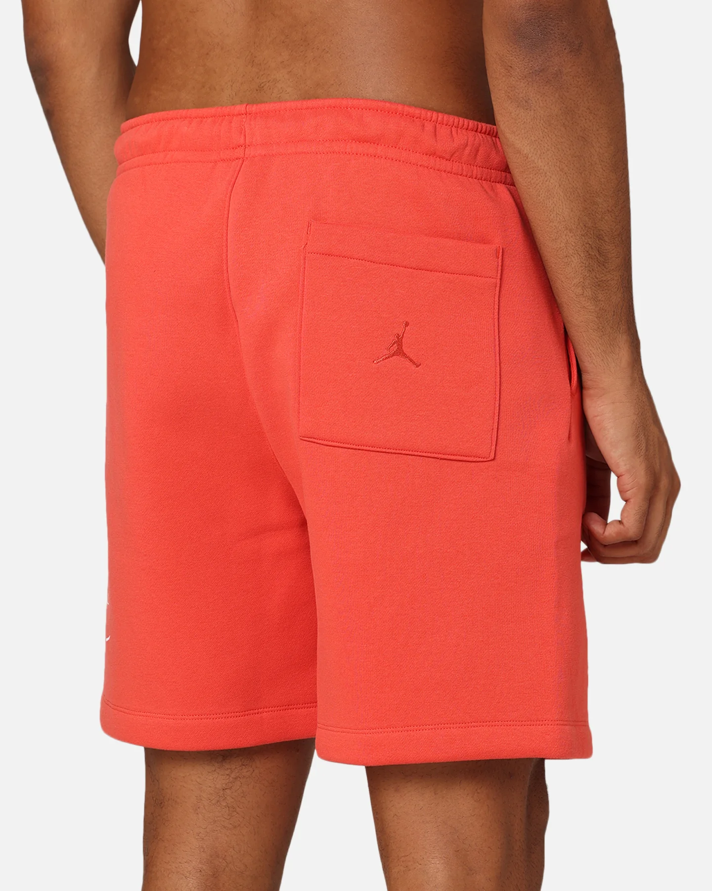 Jordan Essentials Brooklyn Fleece Harbour Shorts Lobster/White - Image 8