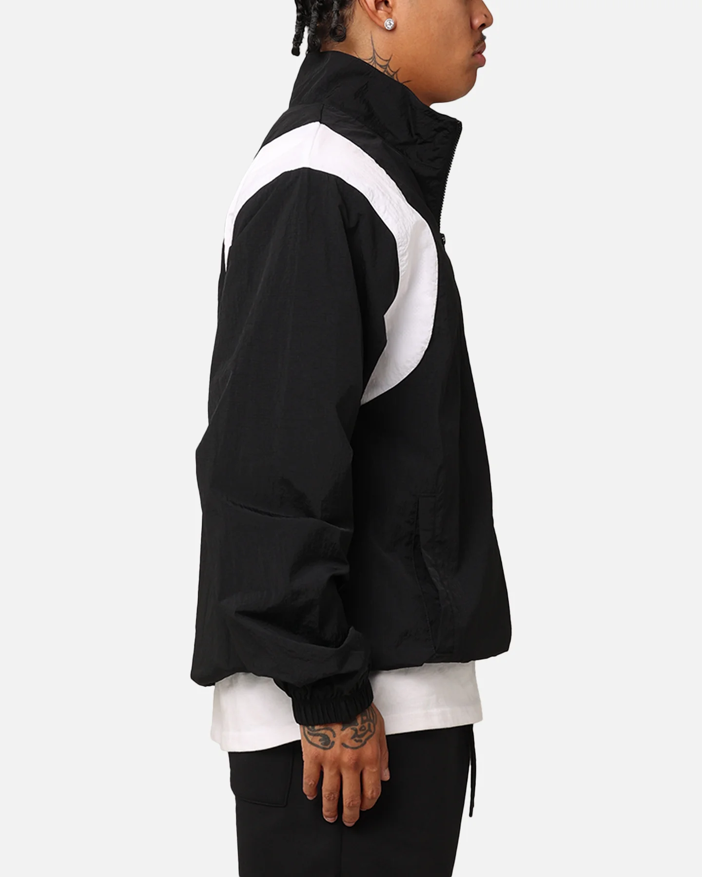 Jordan Essentials Jacket Black/White - Image 4