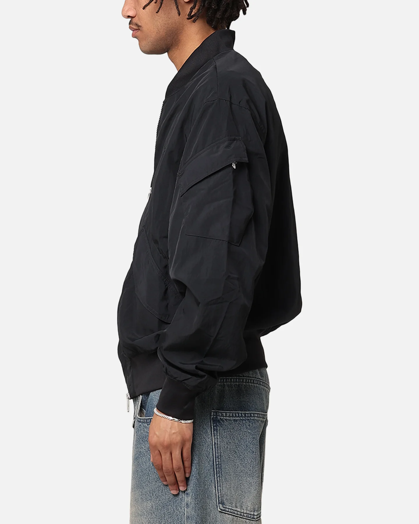 Jordan Essentials Statement Lightweight Renegade Jacket Black - Image 4
