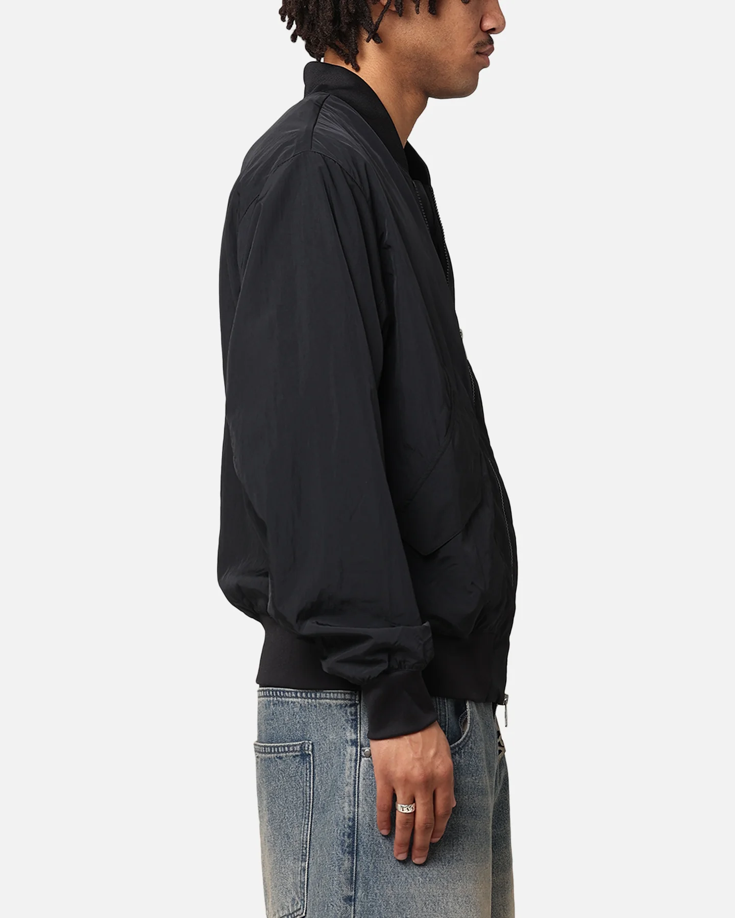 Jordan Essentials Statement Lightweight Renegade Jacket Black - Image 5