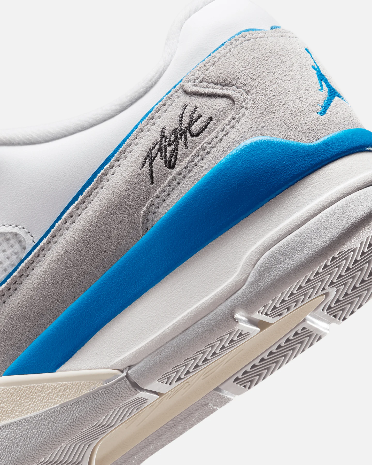 Jordan Flight Court White/Blue - Image 8