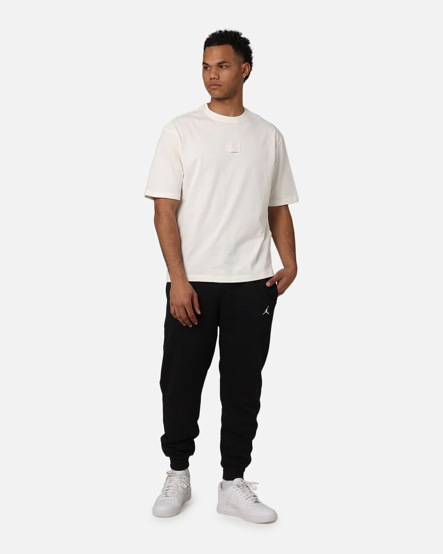 Jordan Flight Essential 85 Crewneck T-Shirt Sail - Image 2