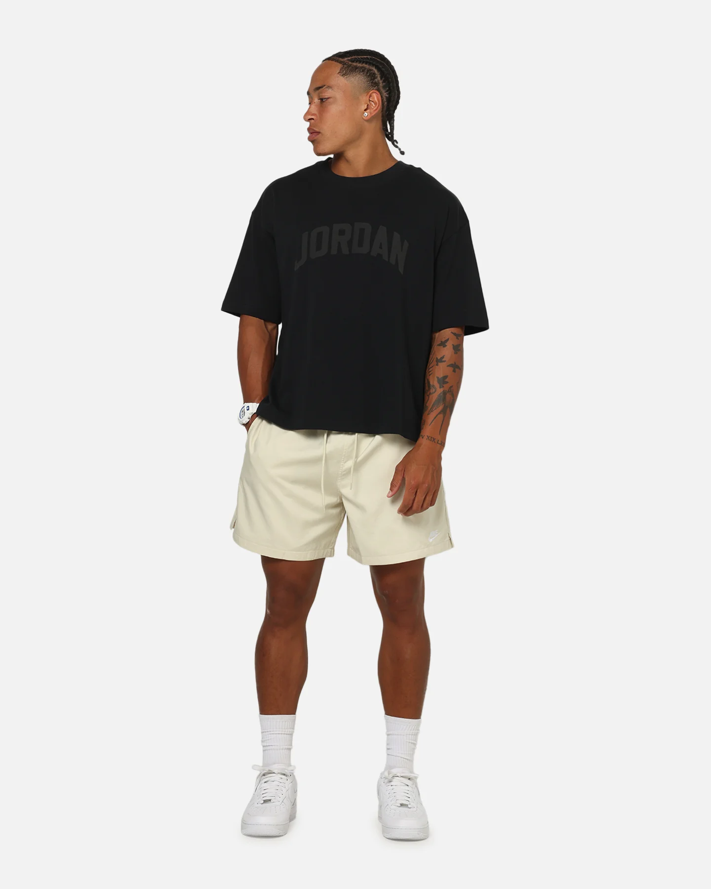 Jordan Flight Essentials Boxy T-Shirt Black/Black - Image 2